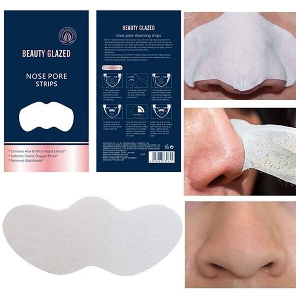 Beauty Glazed Nose Pore Strips 10 pcs - Image 3