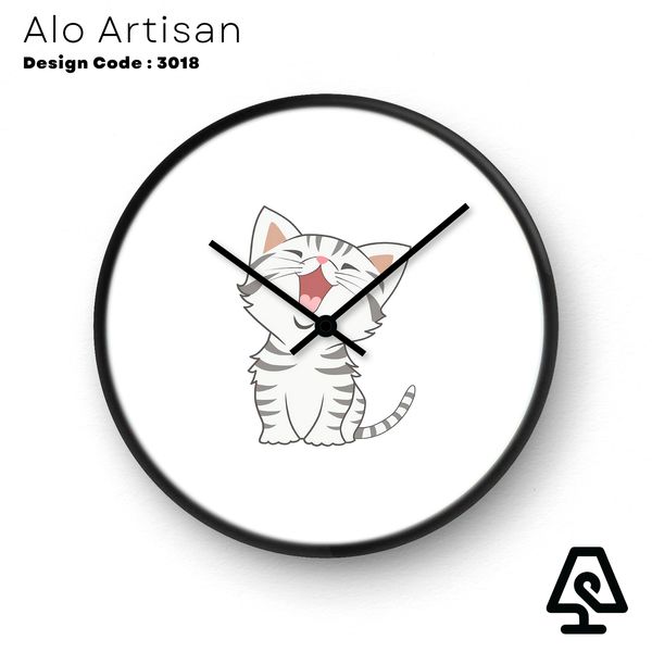 Joyful Cat Timepiece