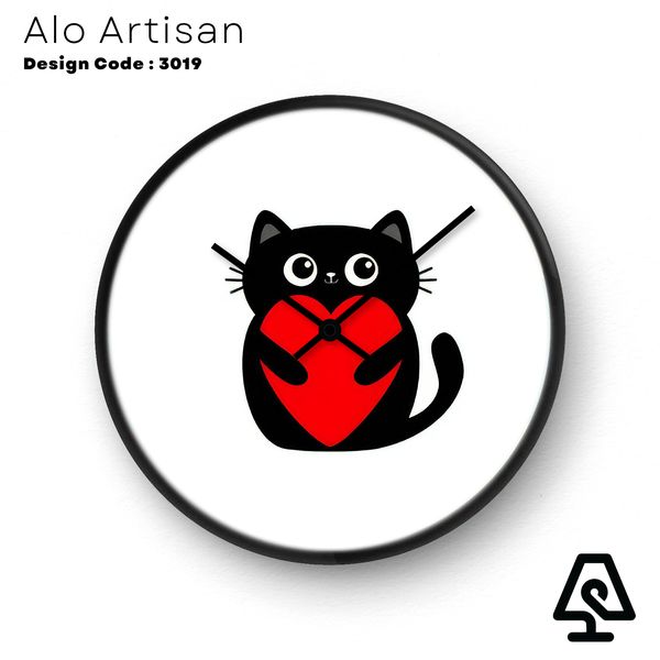 Heartfelt Kitty Timepiece