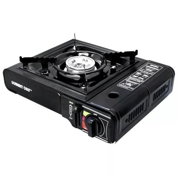 Osel Gourmet Chef Portable Single Butane Gas Stove with Case For Camping or Emergency
