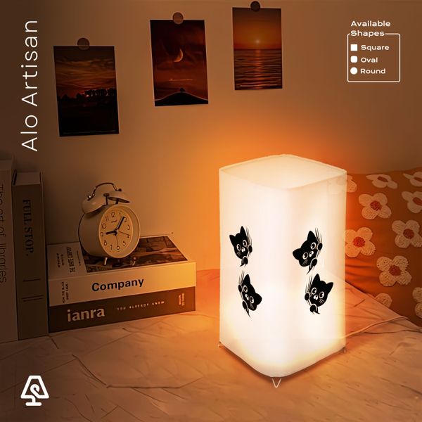 Hanging Kittens Lamp