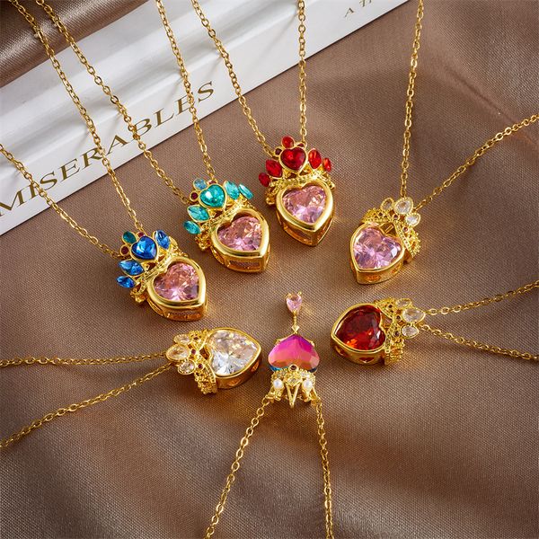 Rapunzel crown locket