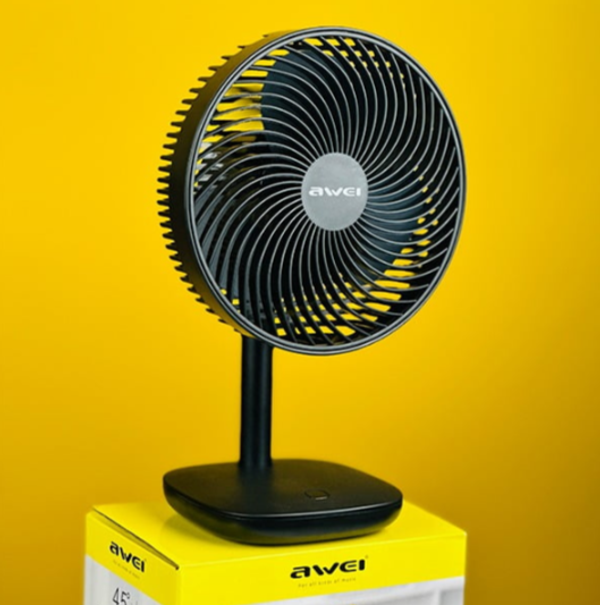 Awei F23 Portable USB Rechargeable Desk Fan (4000mAh)