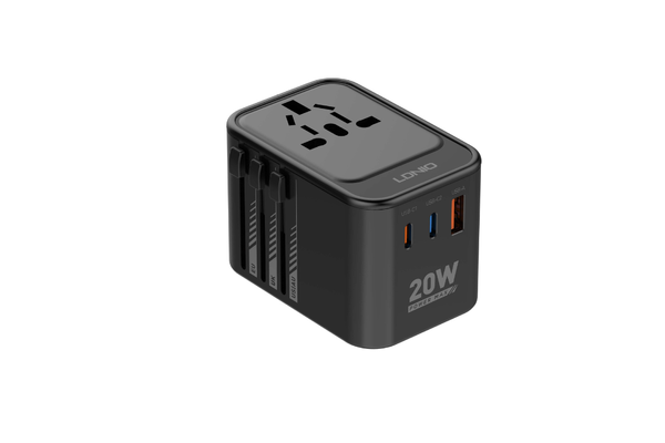 20W Fast Charging Adapter with USB-C & USB-