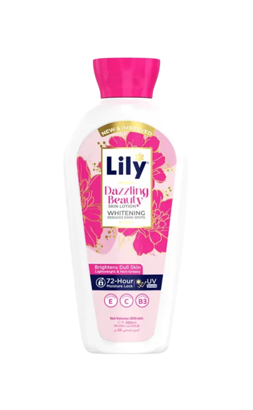 Lily Dazzling Beauty Whitening Skin Lotion 200ml - Image 1