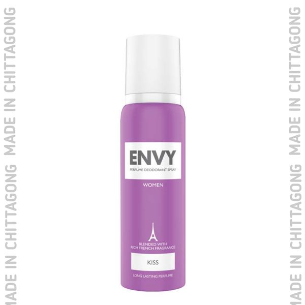 ENVY Kiss Deodorant - 120ML | Long Lasting Deo Perfume Spray For Women