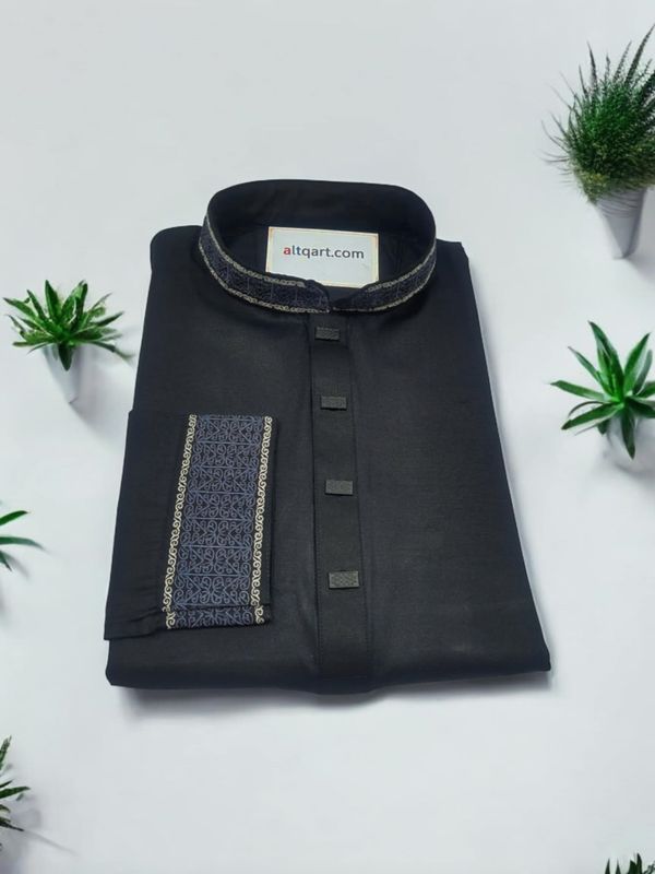 Buy Men's Exclusive Embroidery Panjabi B1 - AltQart