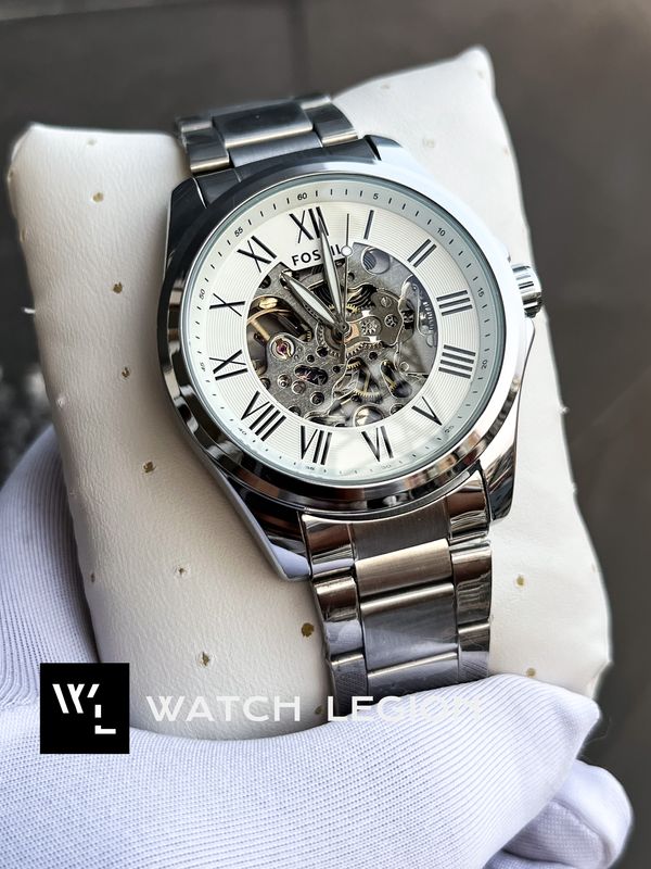 FOSSIL AUTO CHAIN WHITE