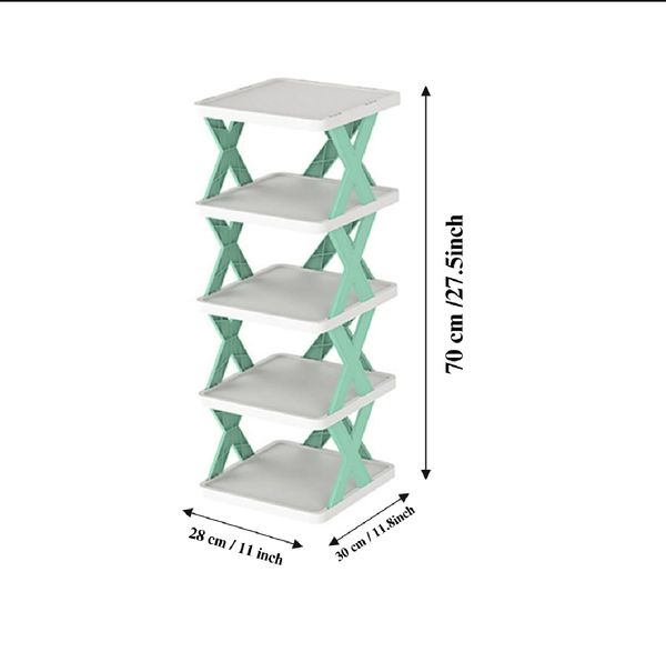 জুতা রাখার প্রিমিয়াম র‍্যাক - ৫ স্তর বিশিষ্ট🥳 - Image 2