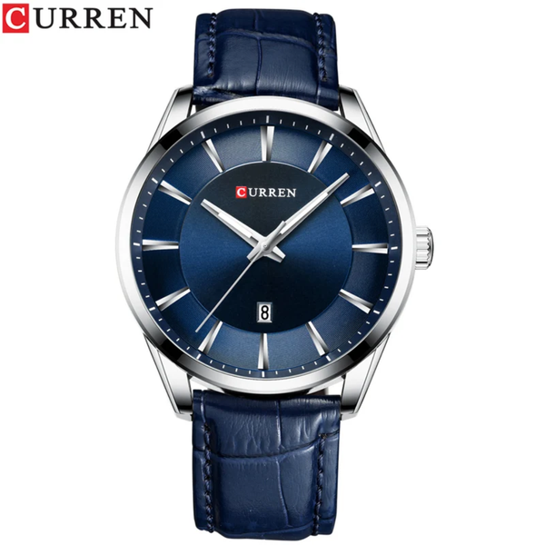 Curren 8365 Silver Blue Men’s Watch Price in Bangladesh