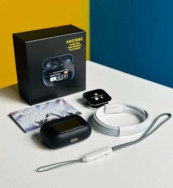 A9 Pro Earphone Touch Screen Wireless Bluetooth 5.4 Headphone