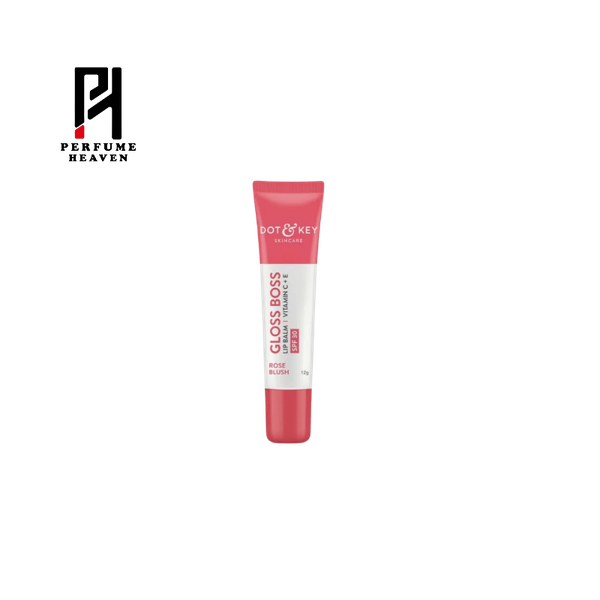 Dot & Key Gloss Boss Tinted Lip Balm SPF 30 Rose Blush (12gm)