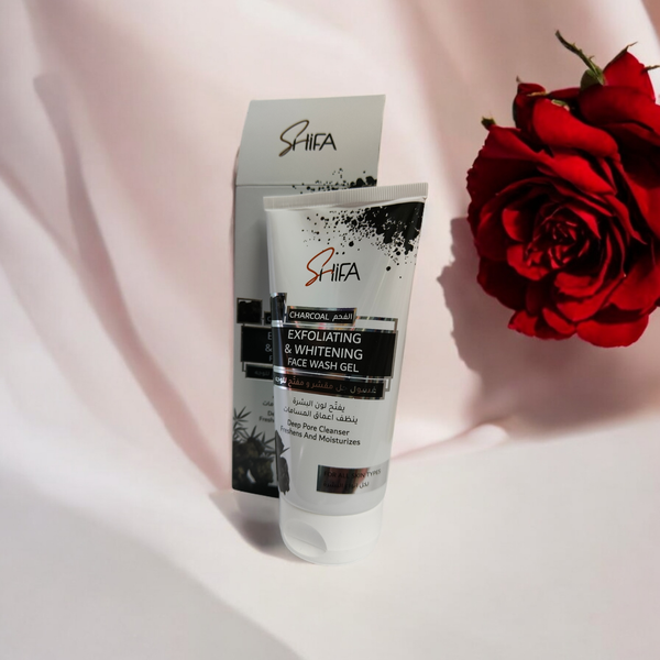 FACE WASH GEL, SHIFA EXFOLIATING& WHITENING