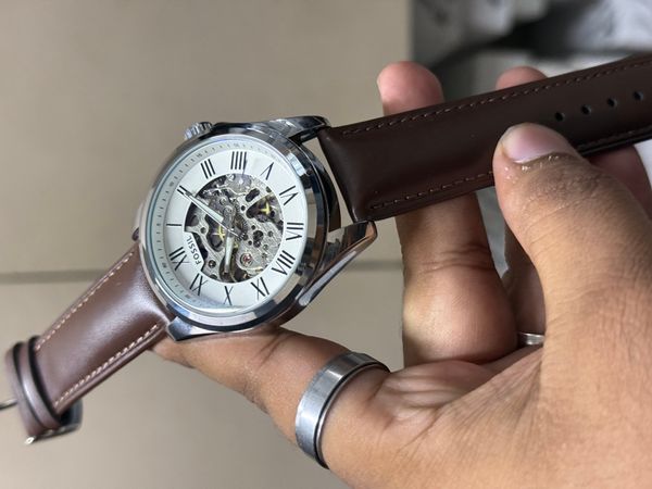 FOSSIL AUTO BROWN BELT NEW