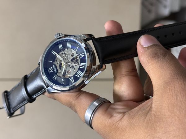 FOSSIL AUTO BLACK BELT NEW