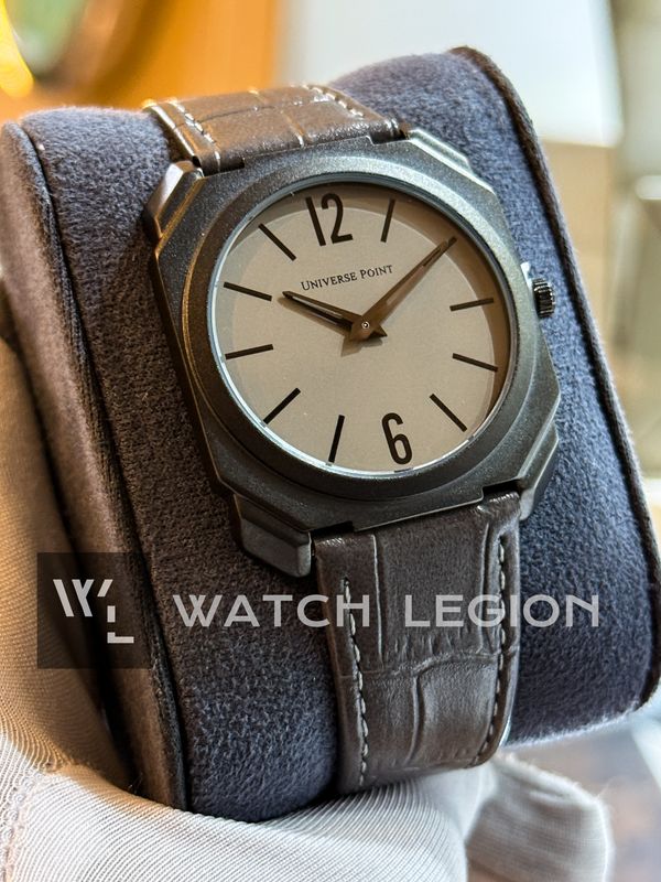 UNIVERSE POINT SLIM DIAL GREY BELT UP1988-1205