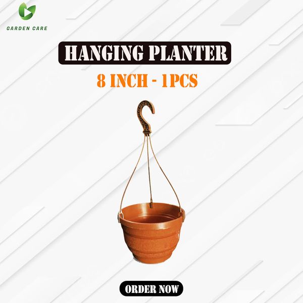 8 Inch Hanging Planter - 1 pcs - BP