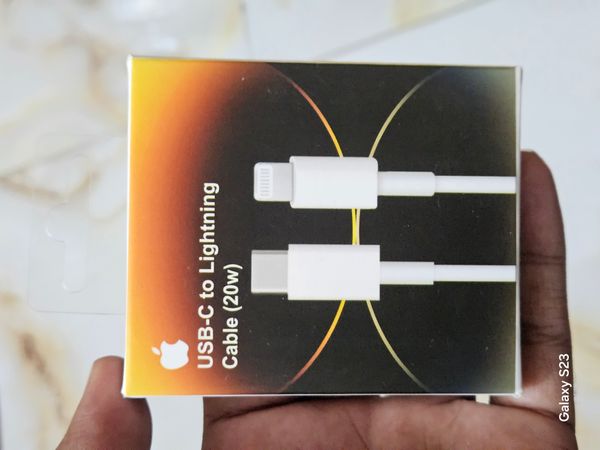 Type c to lightning cable