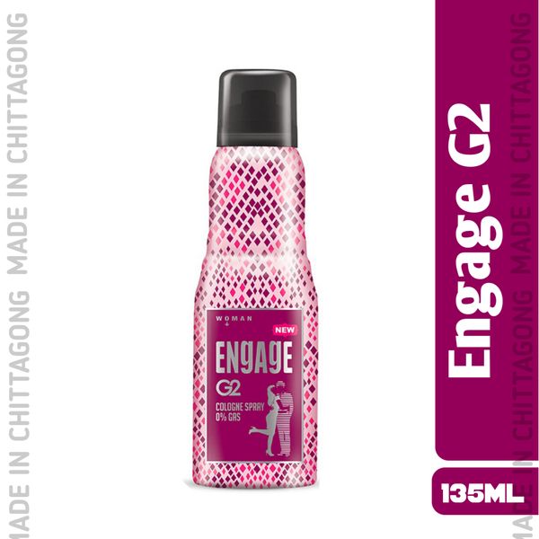 Engage G2 Cologne Spray-135 ml