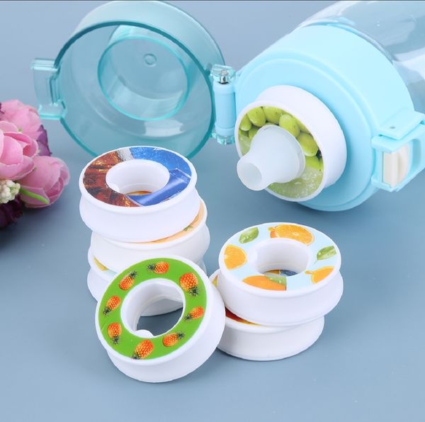 LUSQI 1PC Air Flavor Pods 0 Sugar Healthy Fruit Scent Drink Water Bottle Pod Water Bottle Cup (Only Flavor Ring Pods)