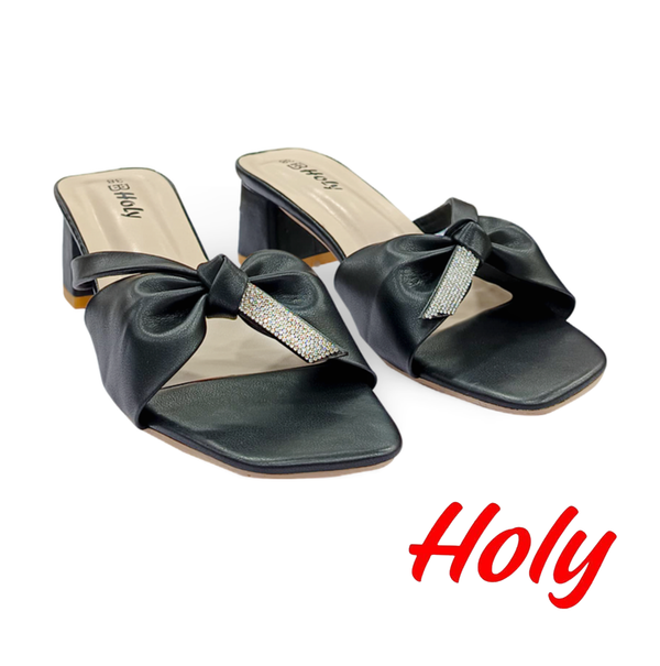 Luxury Tie Box Heel – মেয়েদের জন্য প্রিমিয়াম ব্লক হিল শু স্টাইল ও আরামের পারফেক্ট মিল