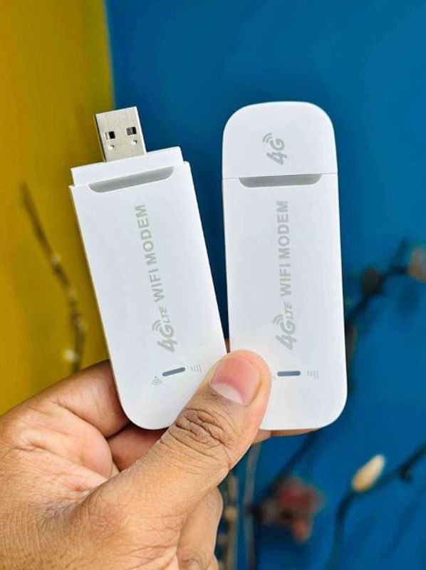 4G LTE WiFi Modem- Support All Bangladesh SIM Cards- White Color