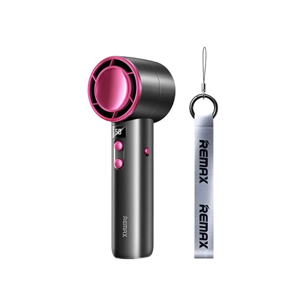 REMAX F32 Fonry High Speed Handheld Fan – Purple .
