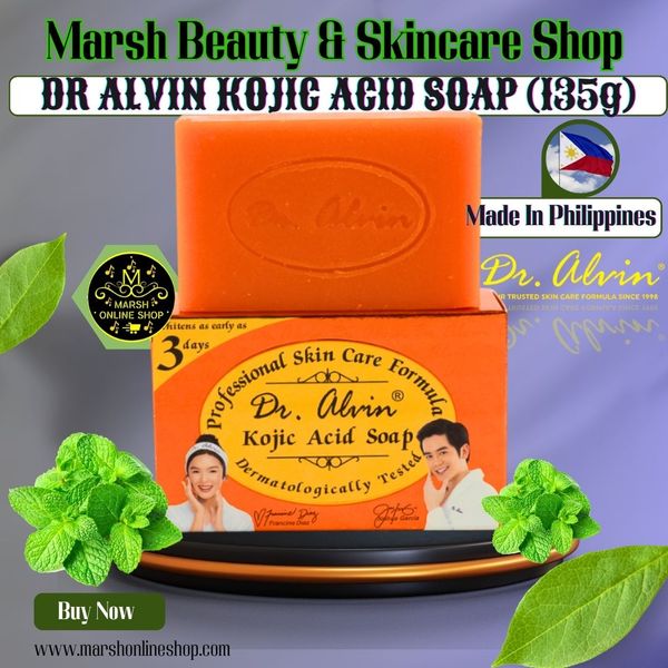 đ°đDr. Alvin Kojic Acid Soap (135g) - Image 2