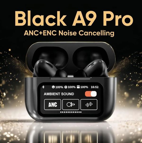 A9 Pro ANC Touch Screen Display Earbuds