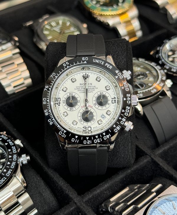 Rolex daytona white belt