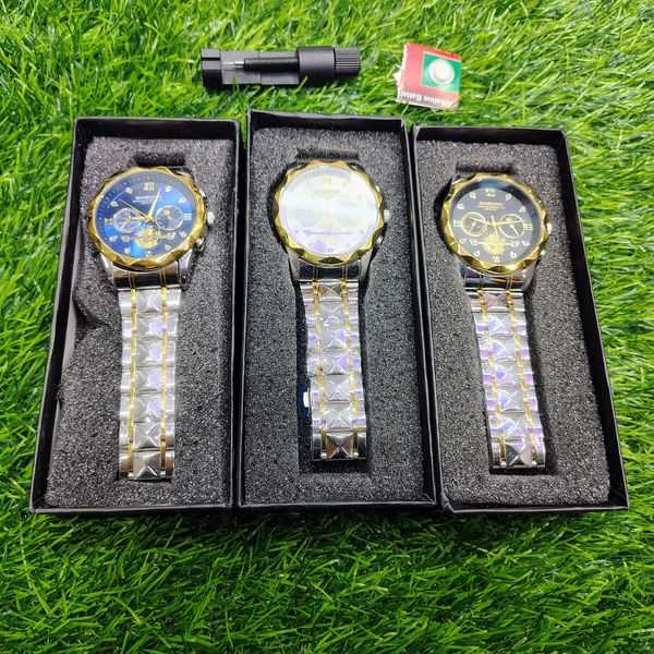 BINBOND B1236: প্রিমিয়াম লাক্সারি কোয়ার্টজ ঘড়ি🔥 - Image 4