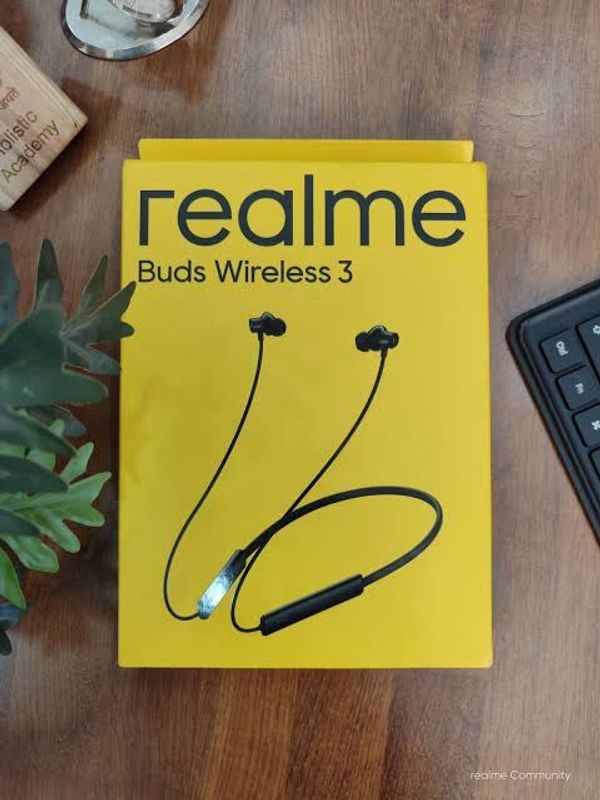 Realme Buds Wireless 3 – Bass Yellow