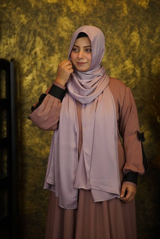 Premium Zafran silk hijab