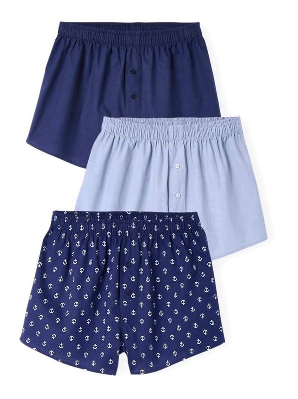 Men's Cotton Boxers - Classic Fit, Comfortable & Breathable - Export Quality