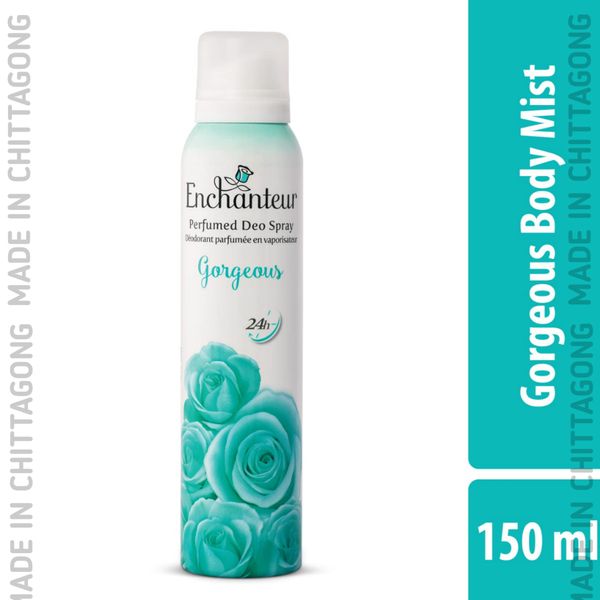 Enchanteur Gorgeous Deo Spray 150ml