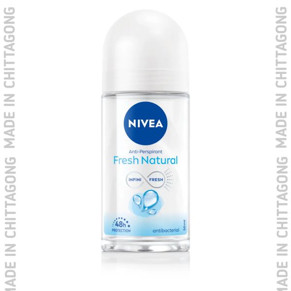 Nivea Fresh Natural Anti-Perspirant Deo Roll-On