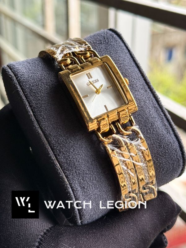 GUCCI STONE CHAIN GOLDEN WHITE DIAL