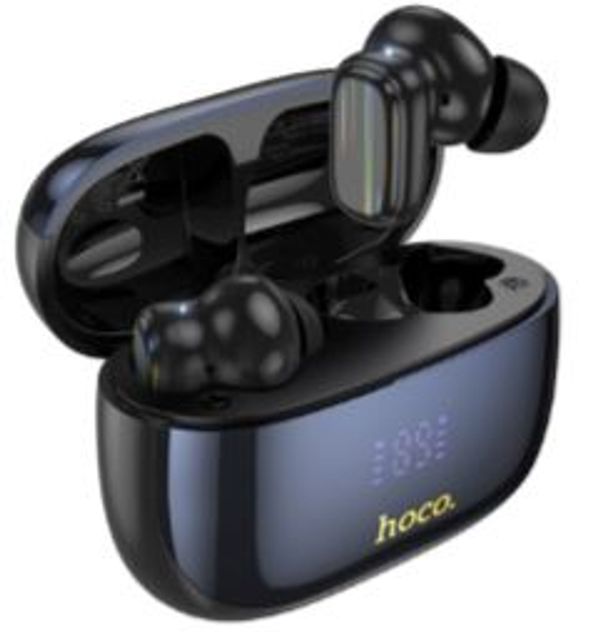HOCO EQ20 ANC + ENC Noise Cancellation Wireless Earbuds – Black