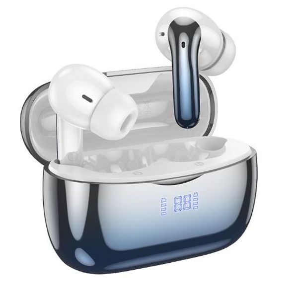 Hoco EQ16 ANC+ENC TWS Wireless Bluetooth Earbuds – Blue Glaze