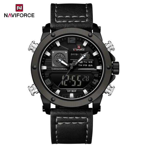 Naviforce 9236 Black Men’s Watch Price in Bangladesh