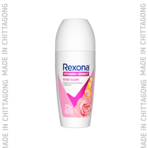 Rexona Vitamin+Bright Rose Glow Roll On