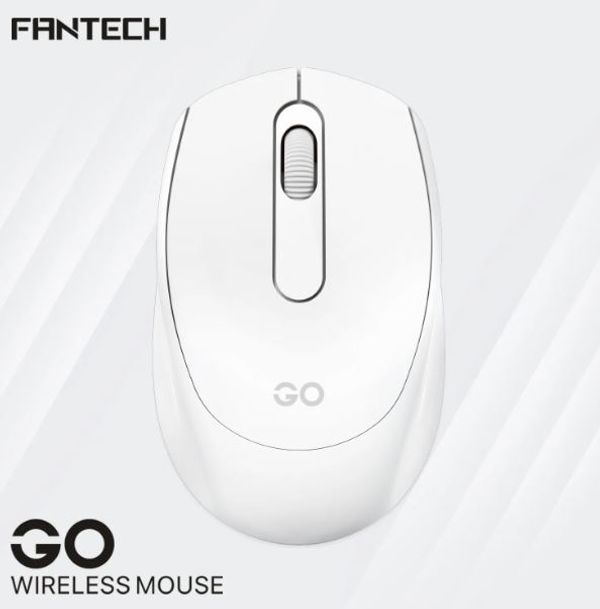 Fantech W603 Go Wireless Mouse – White Color
