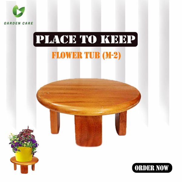 Place to keep flower tub (M-2)