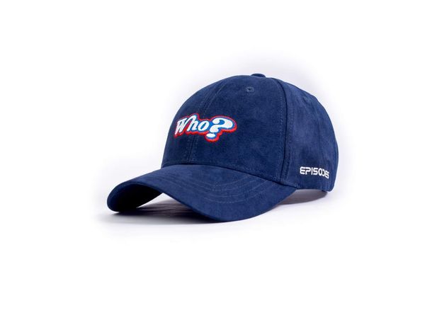 Episodes 'who?' Navy Suede Cap