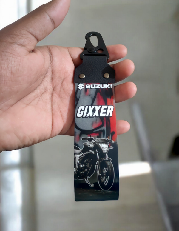 Suzuki Gixxer Monotone Premium KeyRing. CODE-2