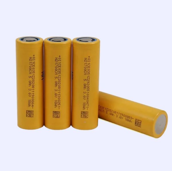 21700 5000mAh 3.7V Lithium-Ion Rechargeable Battery