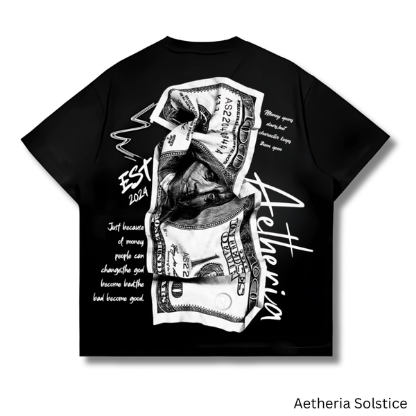 “Aetheria Solstice—where money meets character, and style stands strong.