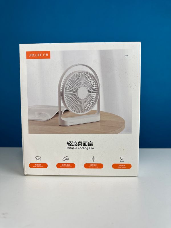 JISULIFE FA27 Portable Family Cooling Fan – Grey Color