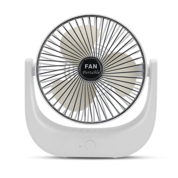 Desktop Mini Fan, Wide Angle Portable Rechargeable Desk Fan : 4360
