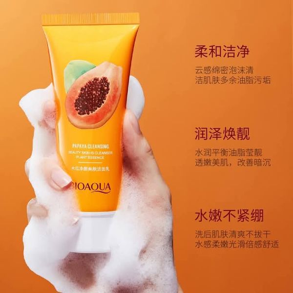 BIOAQUA Papaya Face Wash - Image 3